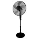 HIGH FLOOR FAN  AEROPULSE (06-21504) BLACK 40cm 50W ΣΤΡΟΓ.ΒΑΣΗ